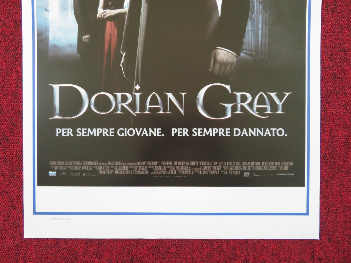 DORIAN GRAY ITALIAN LOCANDINA POSTER BEN BARNES COLIN FIRTH 2009 Rendezvous Cinema Movie posters