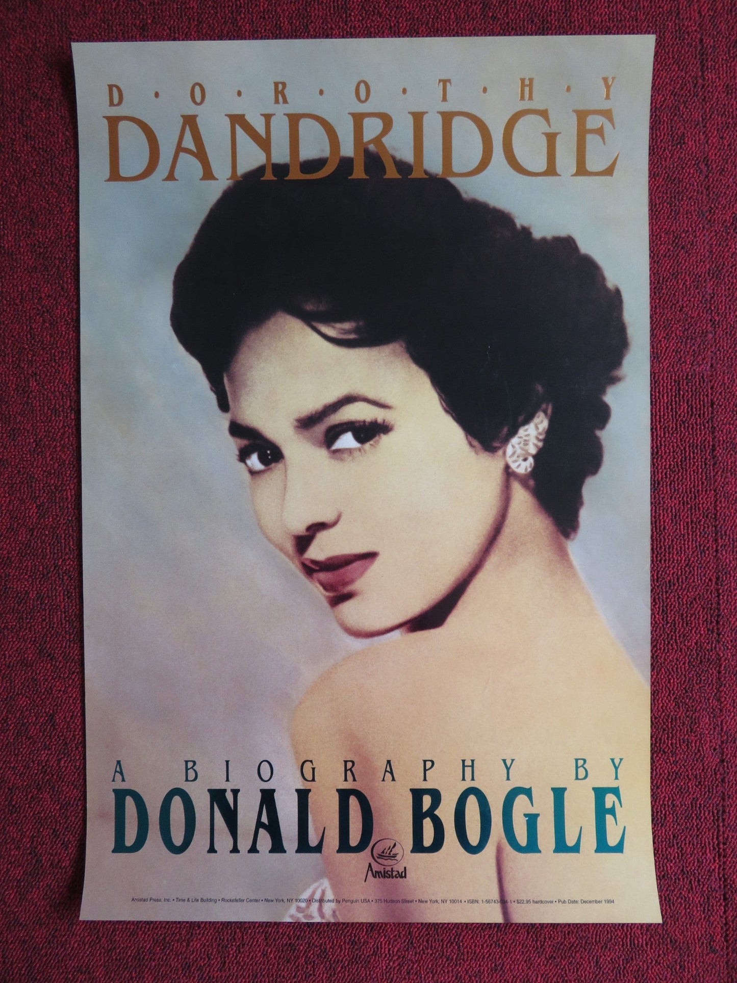 DOROTHY DANDRIDGE U.S POSTER BOOK ADVERTISMENT 1994 Rendezvous Cinema Movie posters