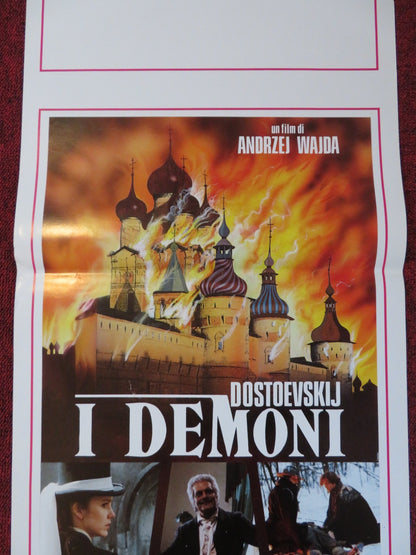 DOSTOEVSKIJ - I DEMONI ITALIAN LOCANDINA POSTER ISABELLE HUPPERT 1989 Rendezvous Cinema Movie posters