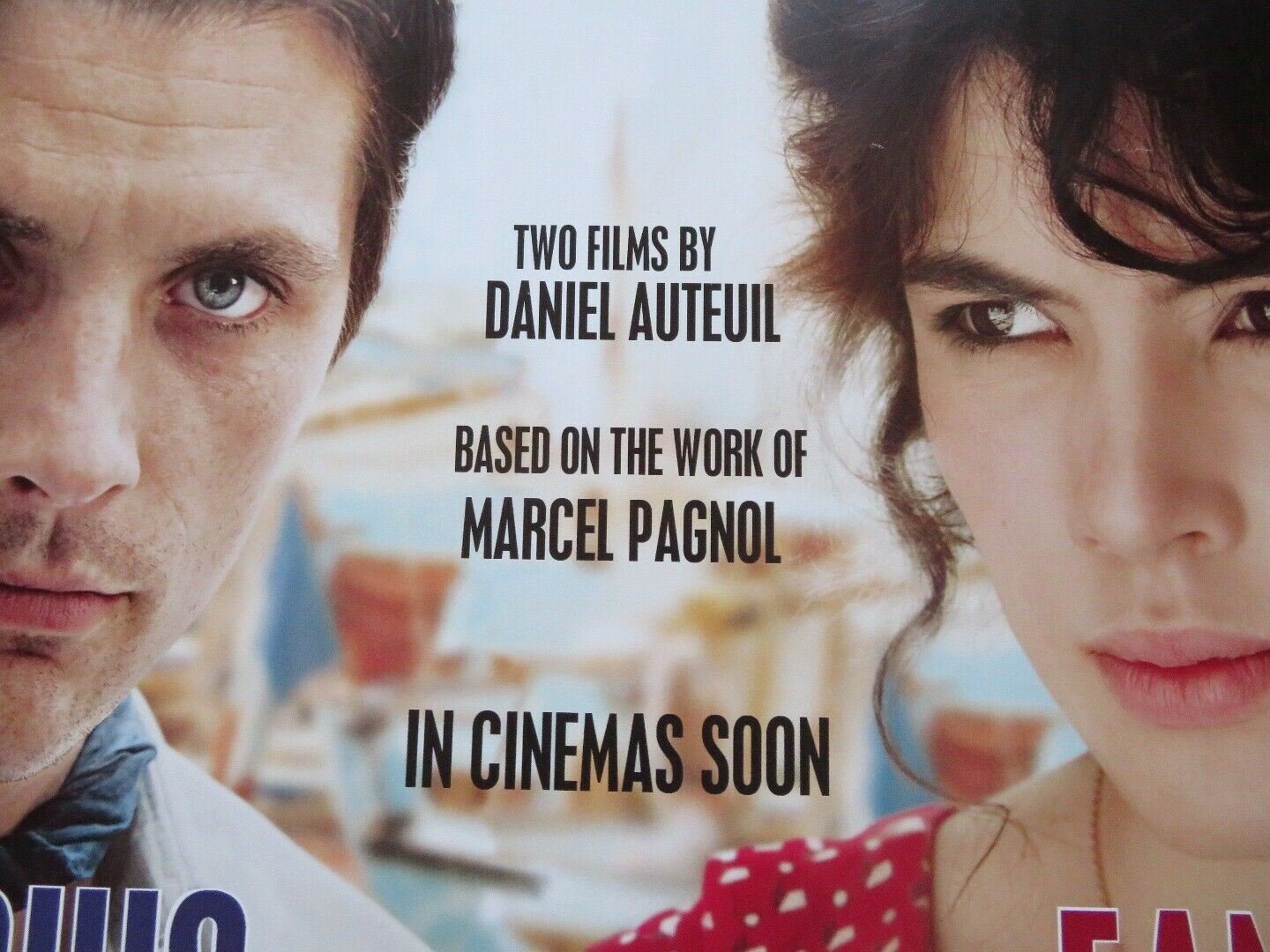 DOUBLE BILL MARIUS FANNY QUAD (30"x 40") ROLLED POSTER DANIEL AUTEUIL 2013 Movie posters