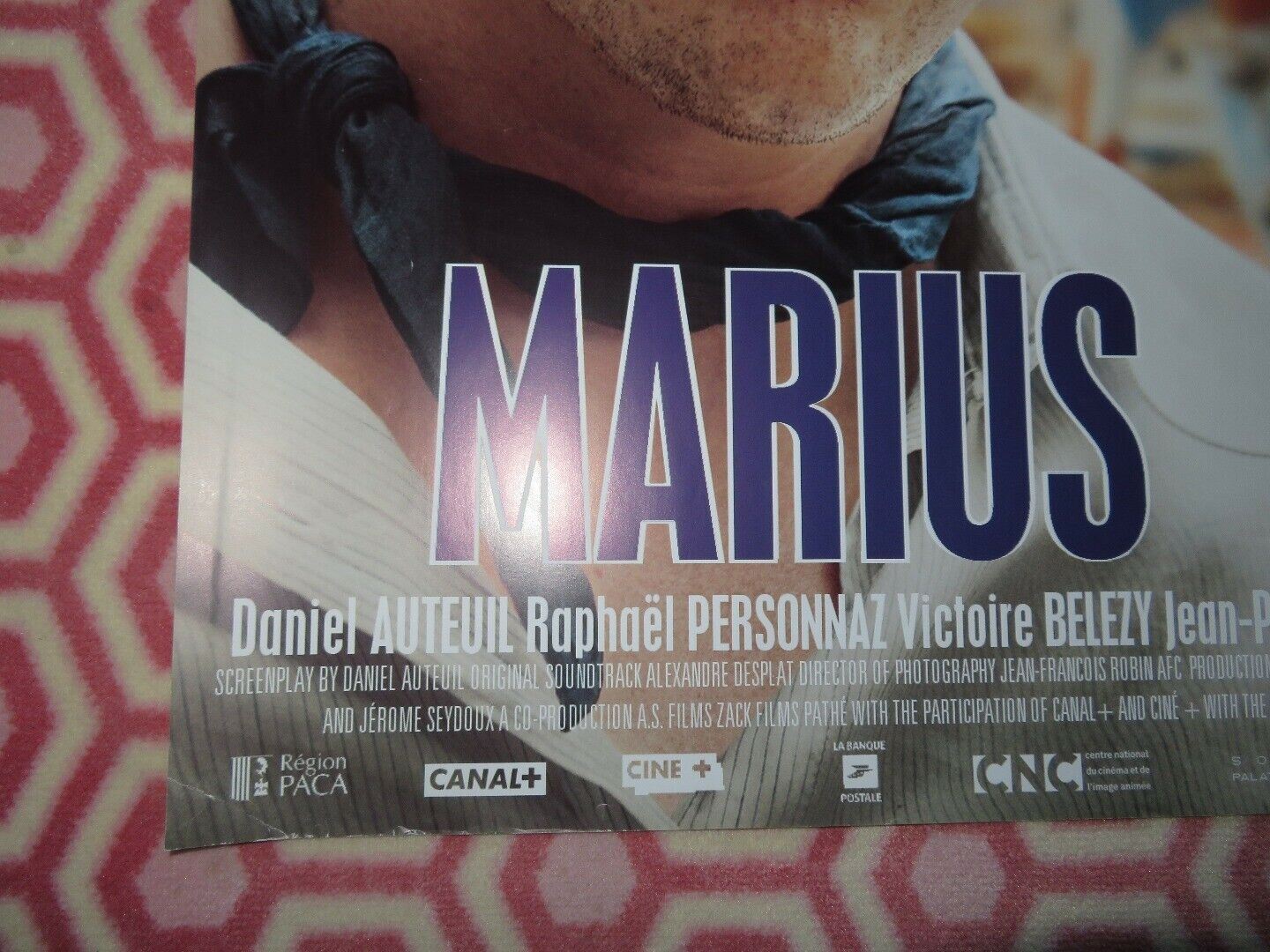 DOUBLE BILL MARIUS FANNY QUAD (30"x 40") ROLLED POSTER DANIEL AUTEUIL 2013 Movie posters