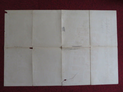 DOUBLE CROSS FOLDED US ONE SHEET POSTER KANE RICHMOND PAULINE MOORE 1941 Movie posters