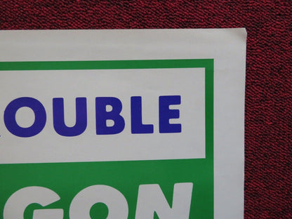 DOUBLE DRAGON IN LAST DUEL - KUNG FU US ONE SHEET ROLLED POSTER KANG HO MAE '85 Movie posters