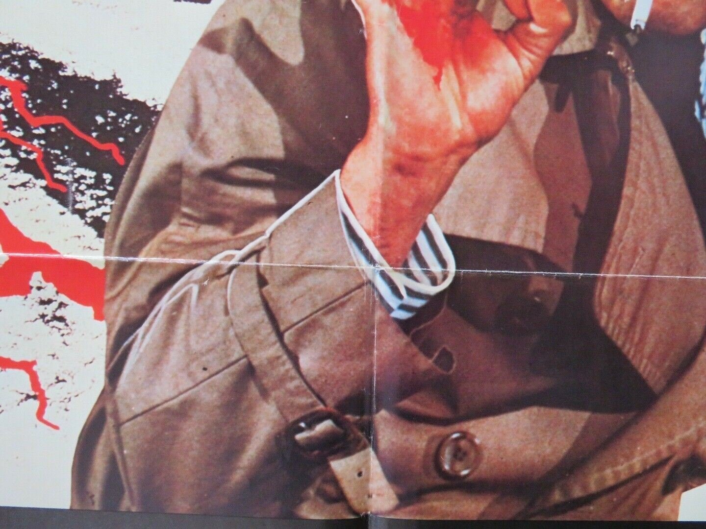 DOUBLE MURDER FOLDED US ONE SHEET POSTER MARCLLO MASTROIANNI 1978 Movie posters