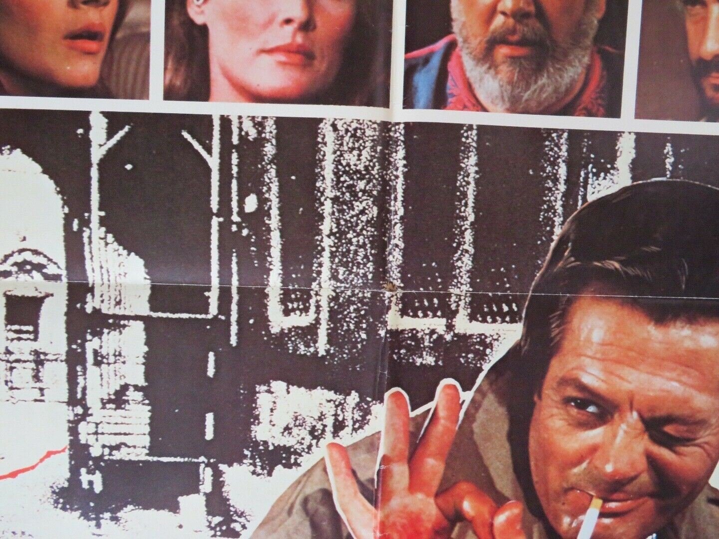 DOUBLE MURDER FOLDED US ONE SHEET POSTER MARCLLO MASTROIANNI 1978 Movie posters