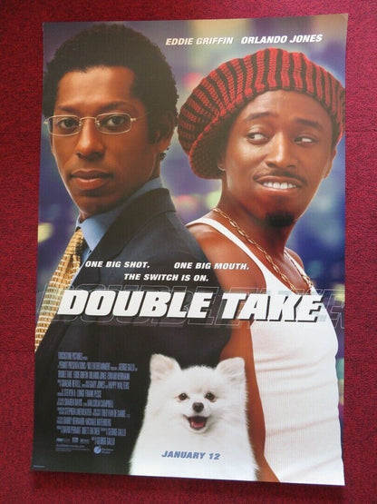DOUBLE TAKE US ONE SHEET ROLLED POSTER EDDIE GRIFFIN ORLANDO JONES 2001 Movie posters