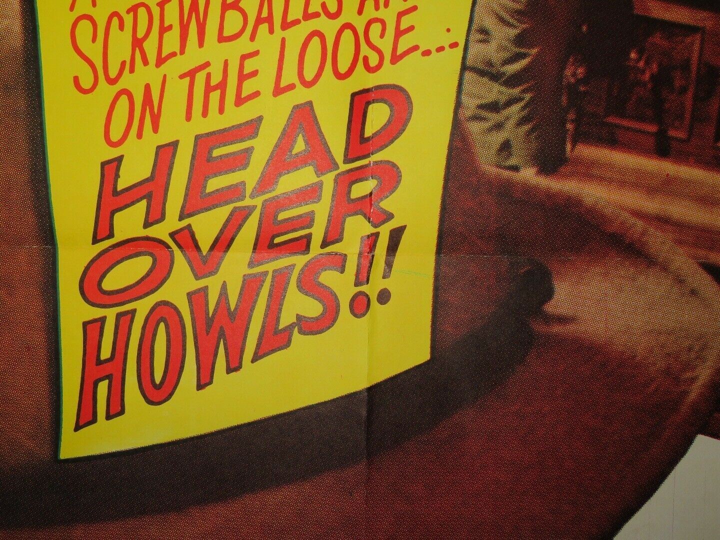 DOUBLE TROUBLE /SWINGIN' ALONG FOLDED US ONE SHEET POSTER TOMMY NONAN 1961 Movie posters