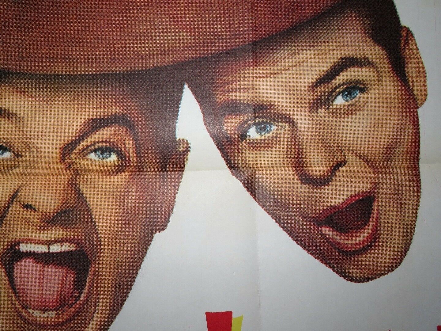 DOUBLE TROUBLE /SWINGIN' ALONG FOLDED US ONE SHEET POSTER TOMMY NONAN 1961 Movie posters