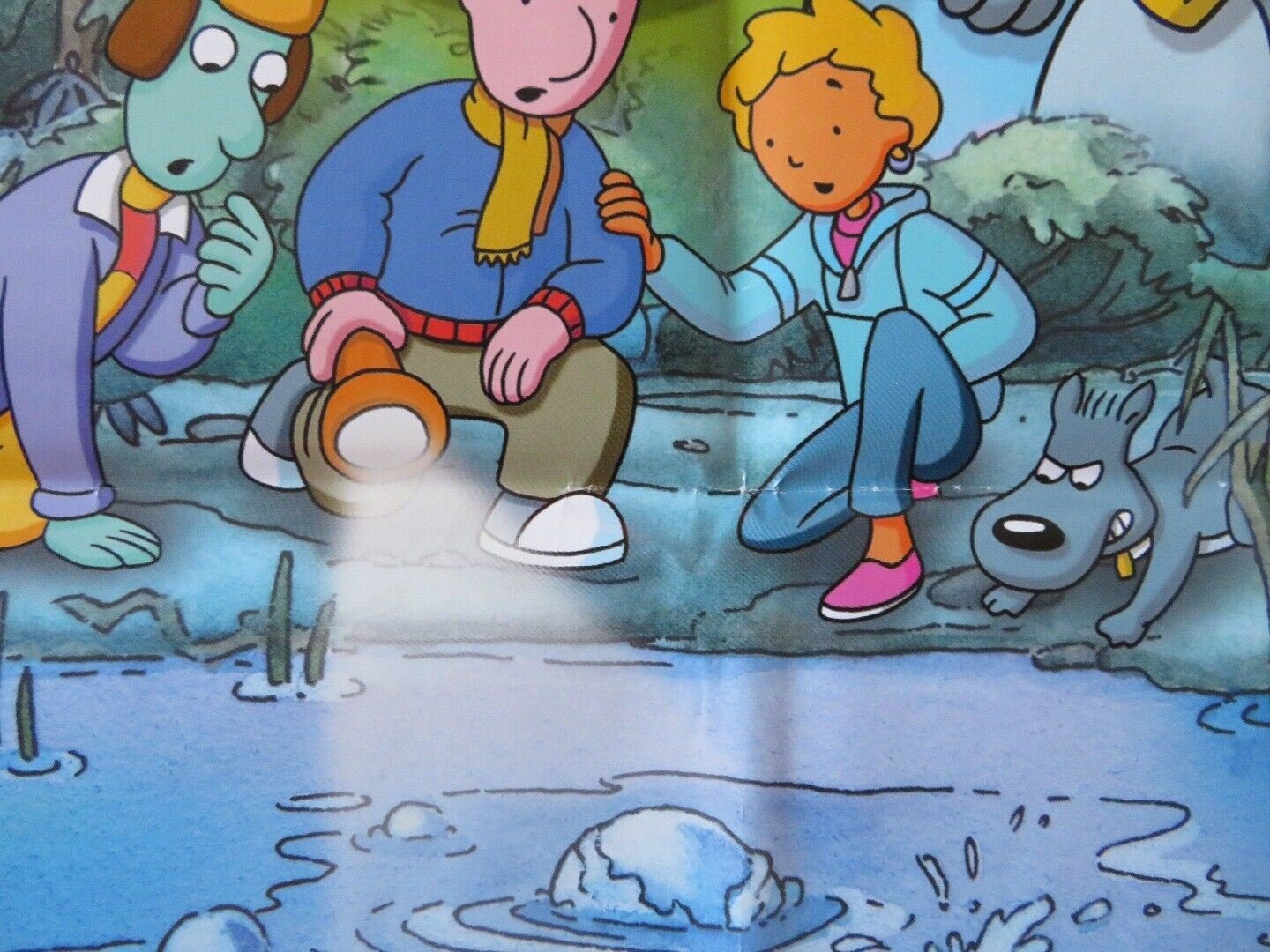 DOUG'S 1ST MOVIE VIDEO ONE SHEET POSTER FOLDED (40"X26") DISNEY 1999 Movie posters