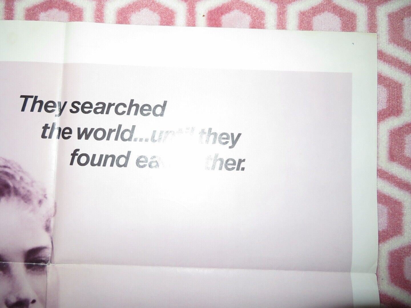 DOVE FOLDED US ONE SHEET POSTER J. BOTTOMS DEBORAH RAFFIN 1974 Movie posters