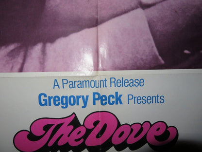 DOVE FOLDED US ONE SHEET POSTER J. BOTTOMS DEBORAH RAFFIN 1974 Movie posters