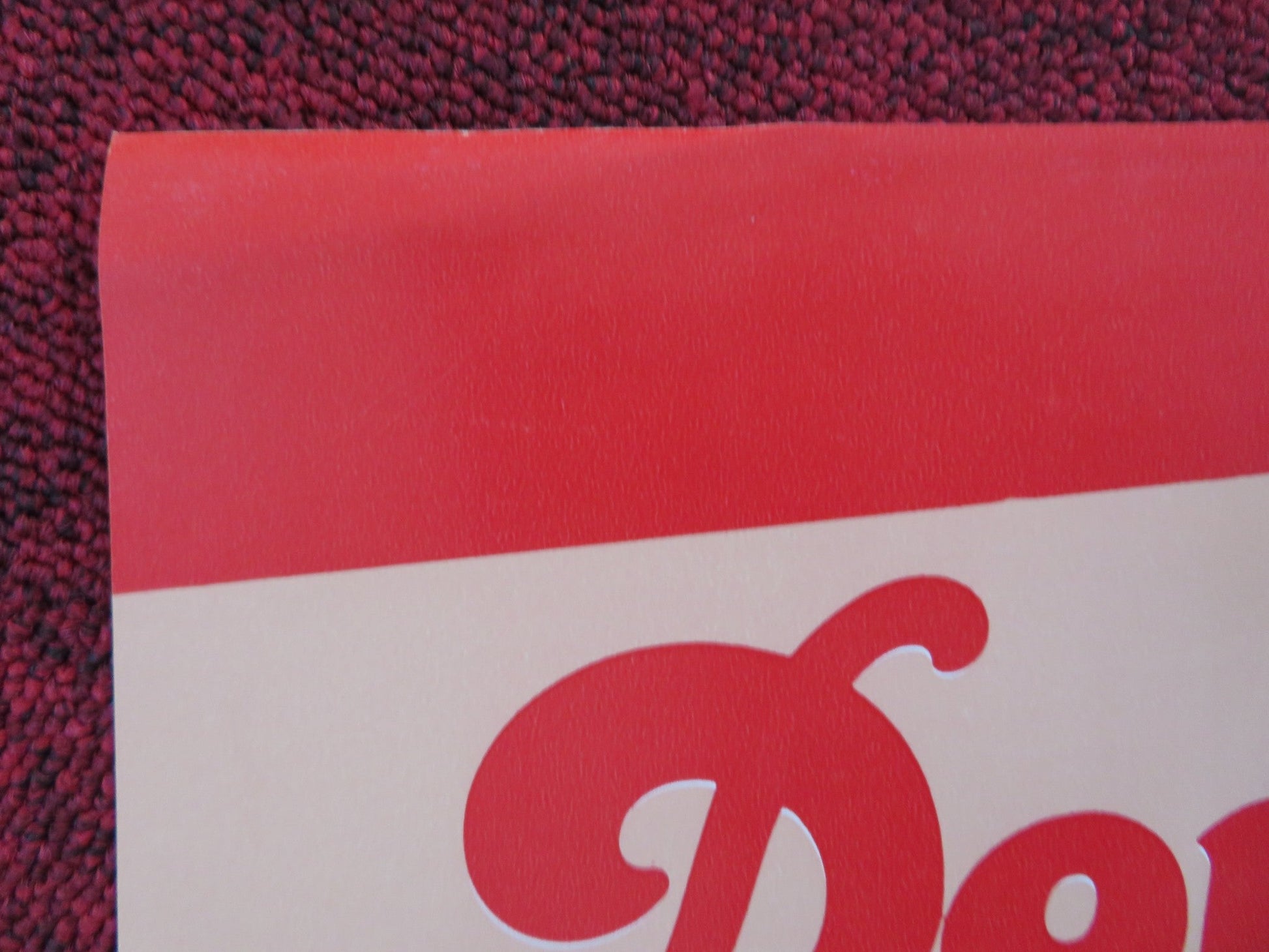 DOVE STANNO I RAGAZZI - E ITALIAN FOTOBUSTA POSTER LISA HARTMAN LORNA LUFT 1984 Rendezvous Cinema Movie posters