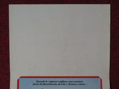 DOVE STANNO I RAGAZZI ITALIAN LOCANDINA POSTER LISA HARTMAN RUSSELL TODD 1984 Rendezvous Cinema Movie posters