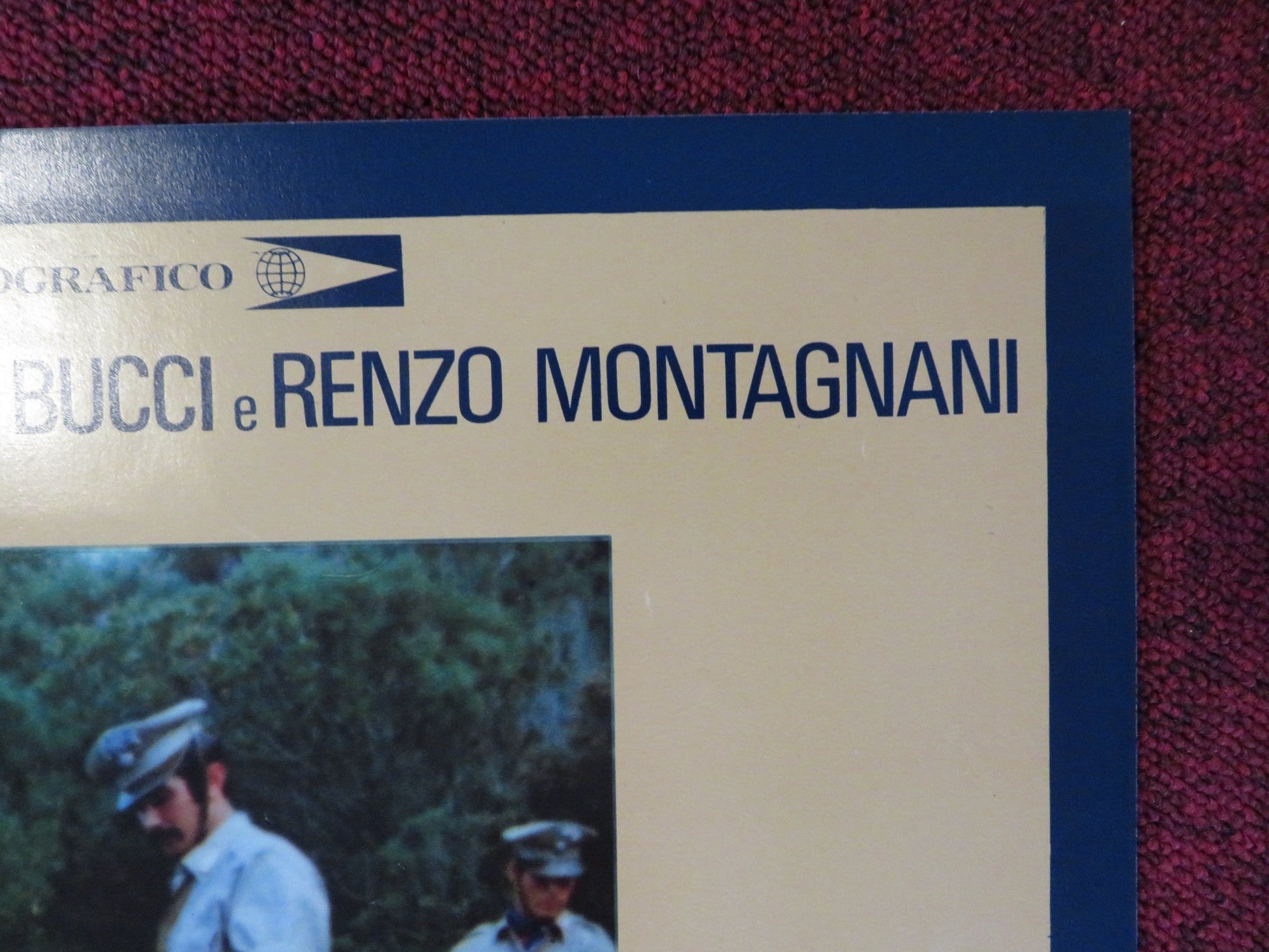 DOVE VOLANO I CORVI D'ARGENTO - B ITALIAN FOTOBUSTA POSTER CORRADO PANI 1977 Rendezvous Cinema Movie posters