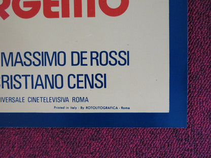 DOVE VOLANO I CORVI D'ARGENTO - C ITALIAN FOTOBUSTA POSTER CORRADO PANI 1977 Rendezvous Cinema Movie posters