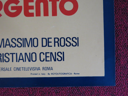 DOVE VOLANO I CORVI D'ARGENTO - F ITALIAN FOTOBUSTA POSTER CORRADO PANI 1977 Rendezvous Cinema Movie posters