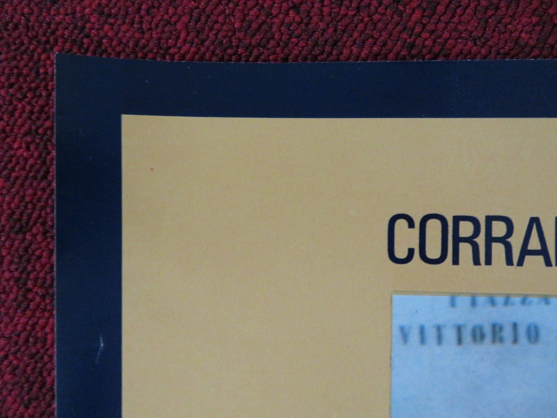 DOVE VOLANO I CORVI D'ARGENTO - F ITALIAN FOTOBUSTA POSTER CORRADO PANI 1977 Rendezvous Cinema Movie posters