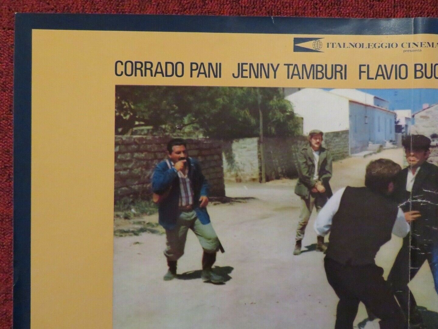 DOVE VOLANO I CORVI D'ARGENTO ITALIAN FOTOBUSTA POSTER CARRADO PANI 1977 Movie posters