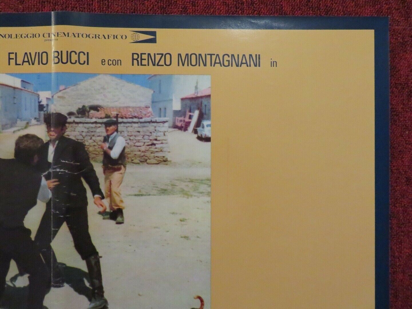 DOVE VOLANO I CORVI D'ARGENTO ITALIAN FOTOBUSTA POSTER CARRADO PANI 1977 Movie posters