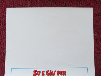 DOWN AND OUT IN BEVERLY HILLS ITALIAN LOCANDINA POSTER NICK NOLTE MIDLER 1986 Rendezvous Cinema Movie posters