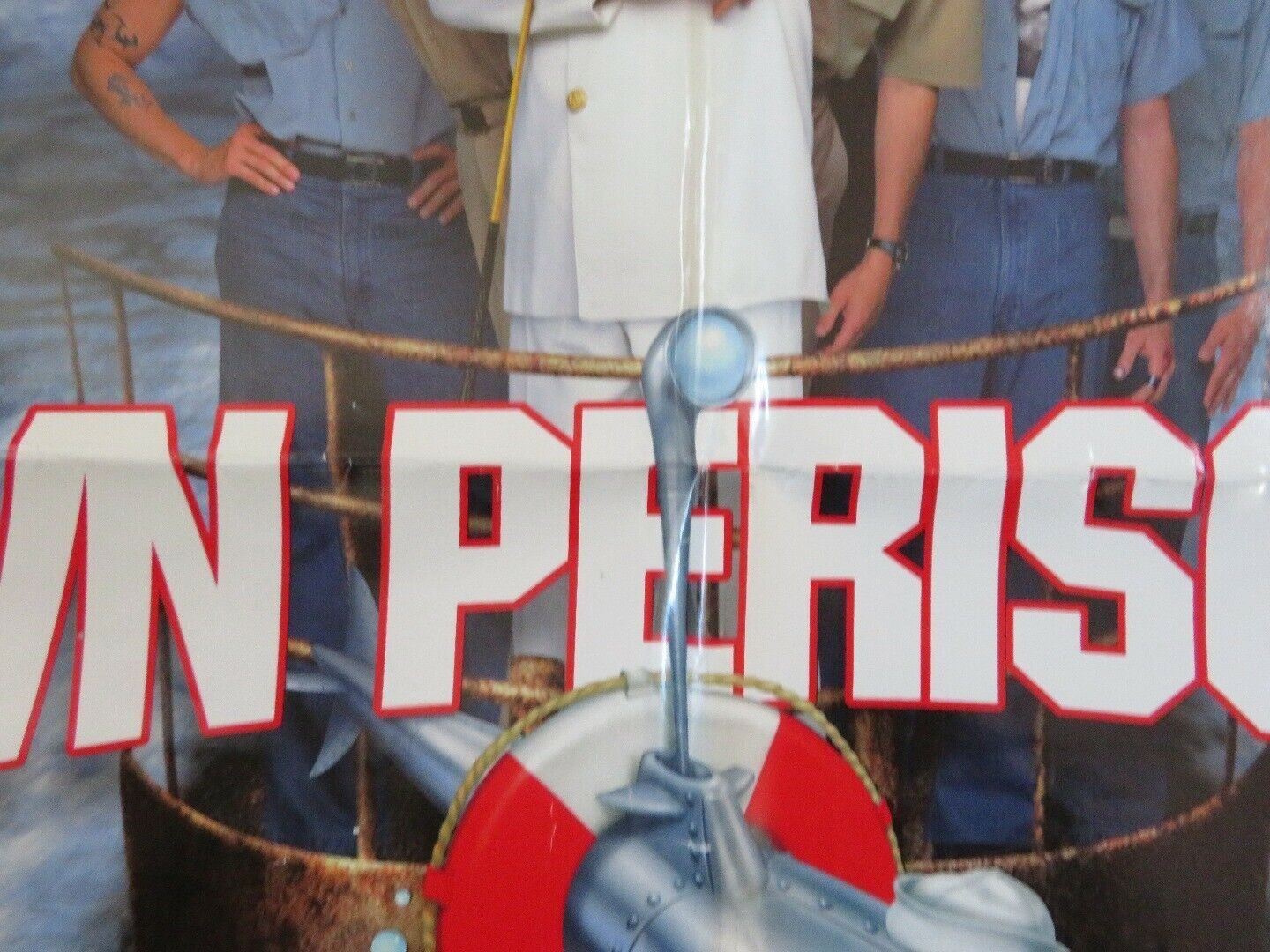 DOWN PERISCOPE ONE SHEET POSTER FOLDED KELSEY GRAMMER HARR DEAN STANTON Rendezvous Cinema Movie posters