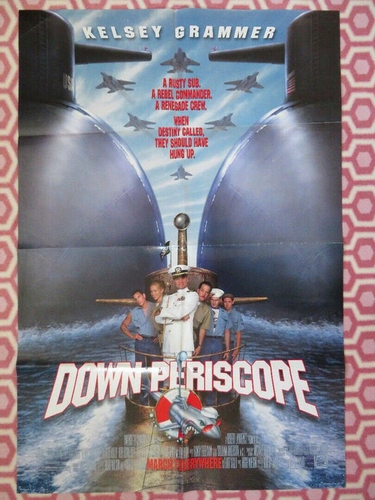 DOWN PERISCOPE ONE SHEET POSTER FOLDED KELSEY GRAMMER HARR DEAN STANTON Rendezvous Cinema Movie posters