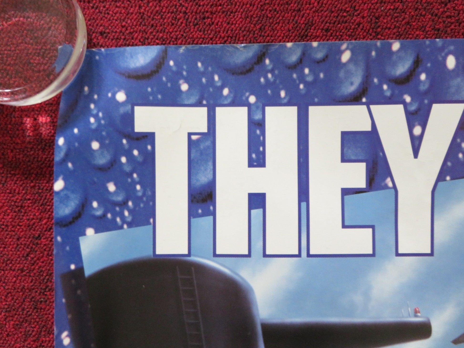 DOWN PERISCOPE UK QUAD (30"x 40") ROLLED POSTER KELSEY GRAMMER LAUREN HOLLY 1996 Rendezvous Cinema Movie posters