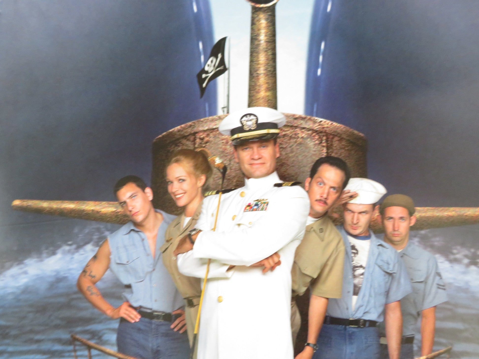 DOWN PERISCOPE - VERSION A US ONE SHEET ROLLED POSTER KELSEY GRAMMER 1996 Rendezvous Cinema Movie posters