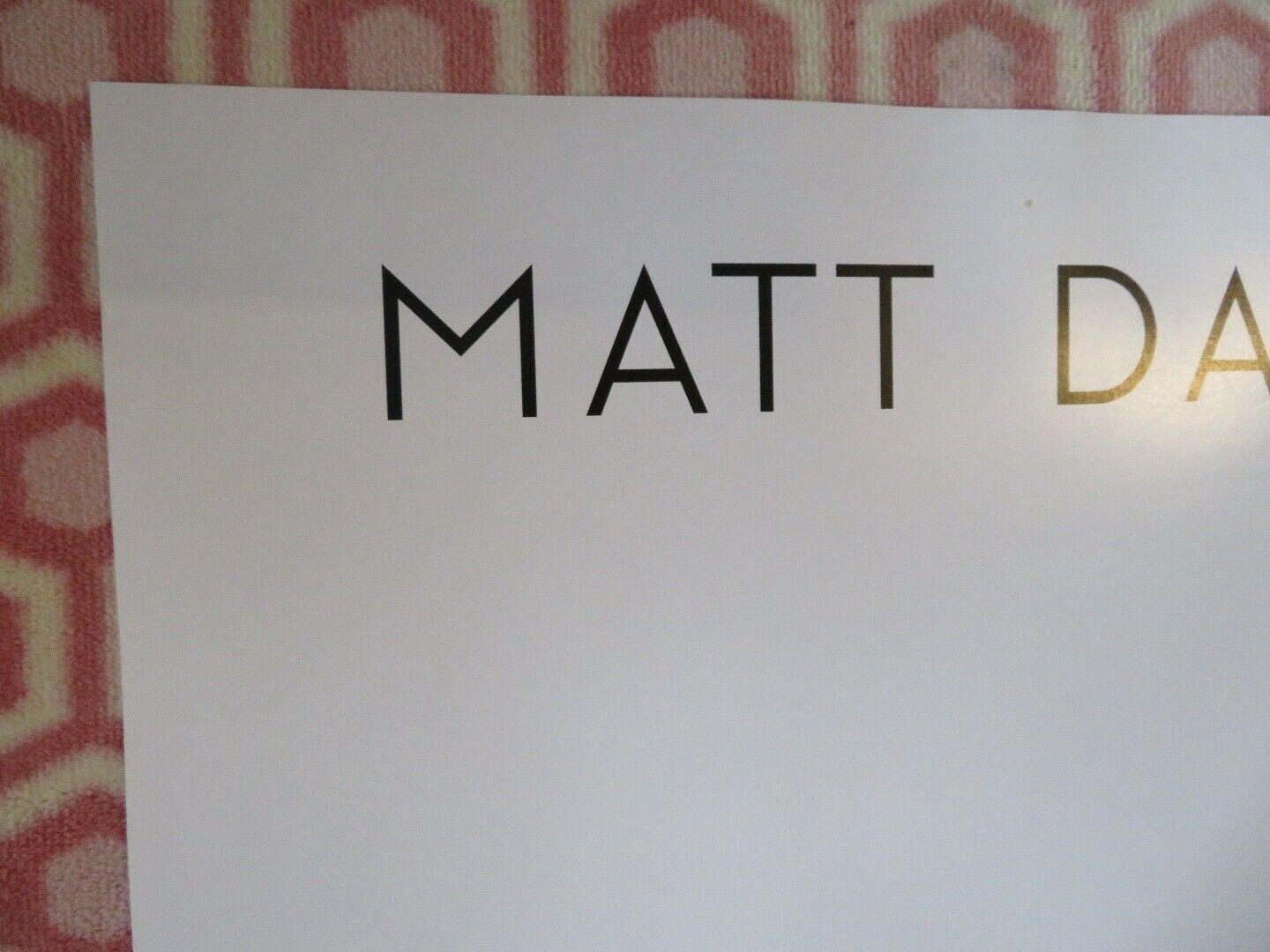 DOWNSIZING US ONE SHEET ROLLED POSTER MATT DAMON 2017 Movie posters