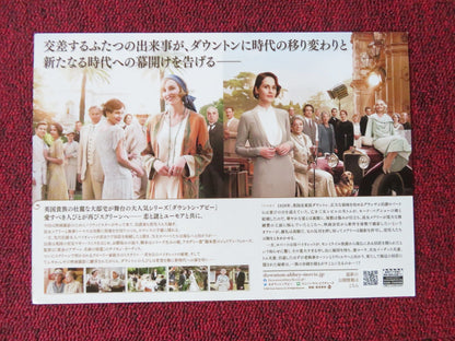 DOWNTON ABBEY: A NEW ERA JAPANESE CHIRASHI (B5) POSTER LEECH STAUNTON 2022 Rendezvous Cinema Movie posters