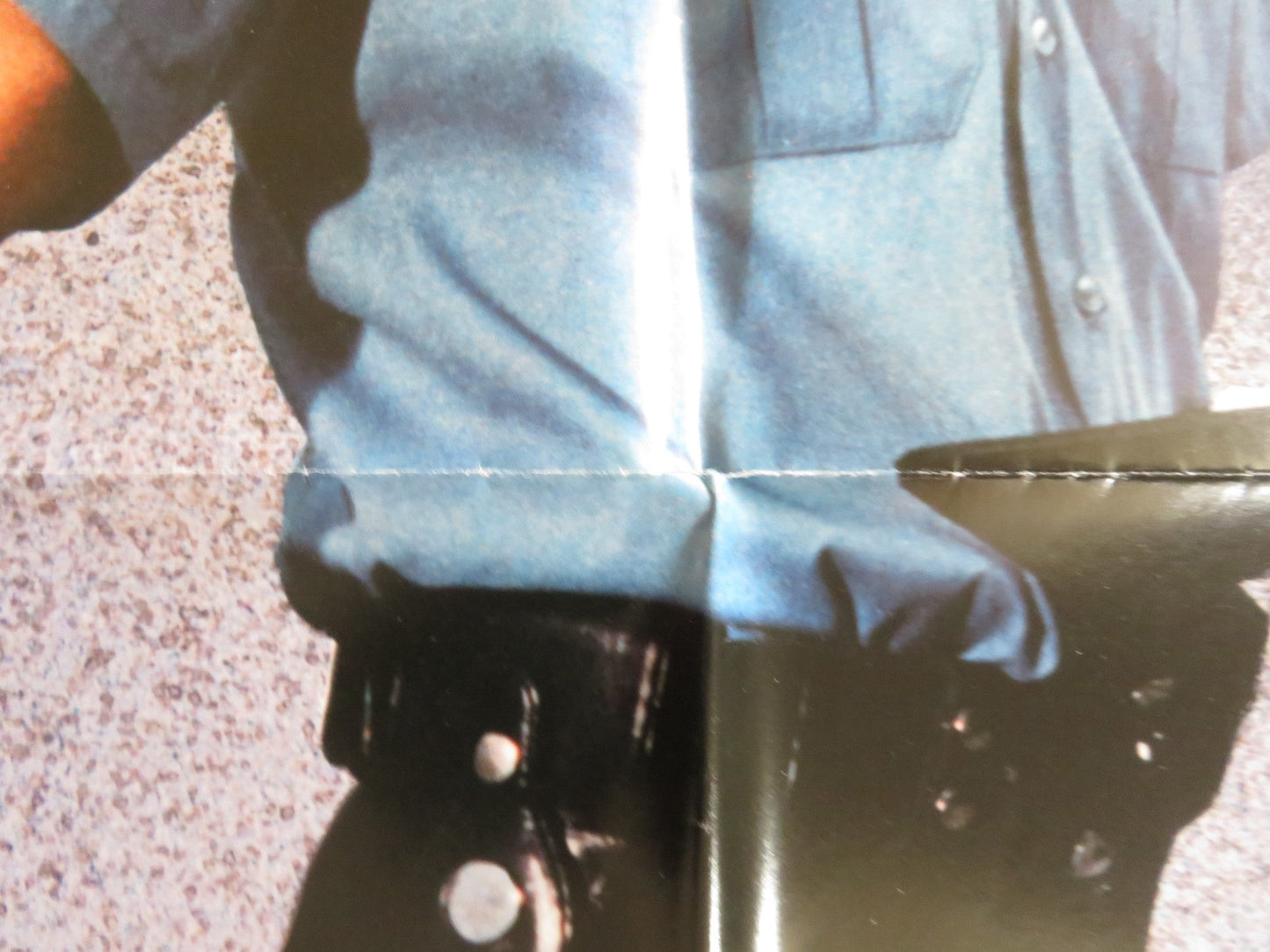 DOWNTOWN FOLDED US ONE SHEET POSTER ANTHONY EDWARDS FOREST WHITAKER 1990 Rendezvous Cinema Movie posters