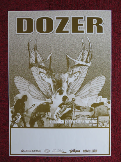 DOZER THROUGH THE EYES OF HEATHENS US MUSIC PROMO ALBUM POSTER 2006 Rendezvous Cinema Movie posters