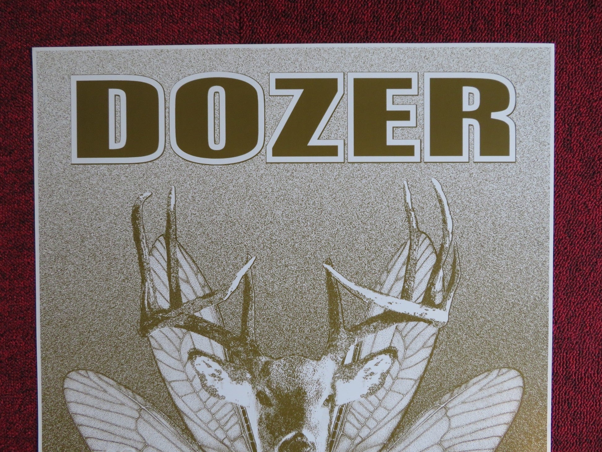 DOZER THROUGH THE EYES OF HEATHENS US MUSIC PROMO ALBUM POSTER 2006 Rendezvous Cinema Movie posters