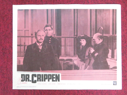 DR. CRIPPEN US LOBBY CARD FULL SET DONALD PLEASENCE SAMANTHA EGGAR 1964 Rendezvous Cinema Movie posters