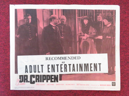 DR. CRIPPEN US LOBBY CARD FULL SET DONALD PLEASENCE SAMANTHA EGGAR 1964 Rendezvous Cinema Movie posters