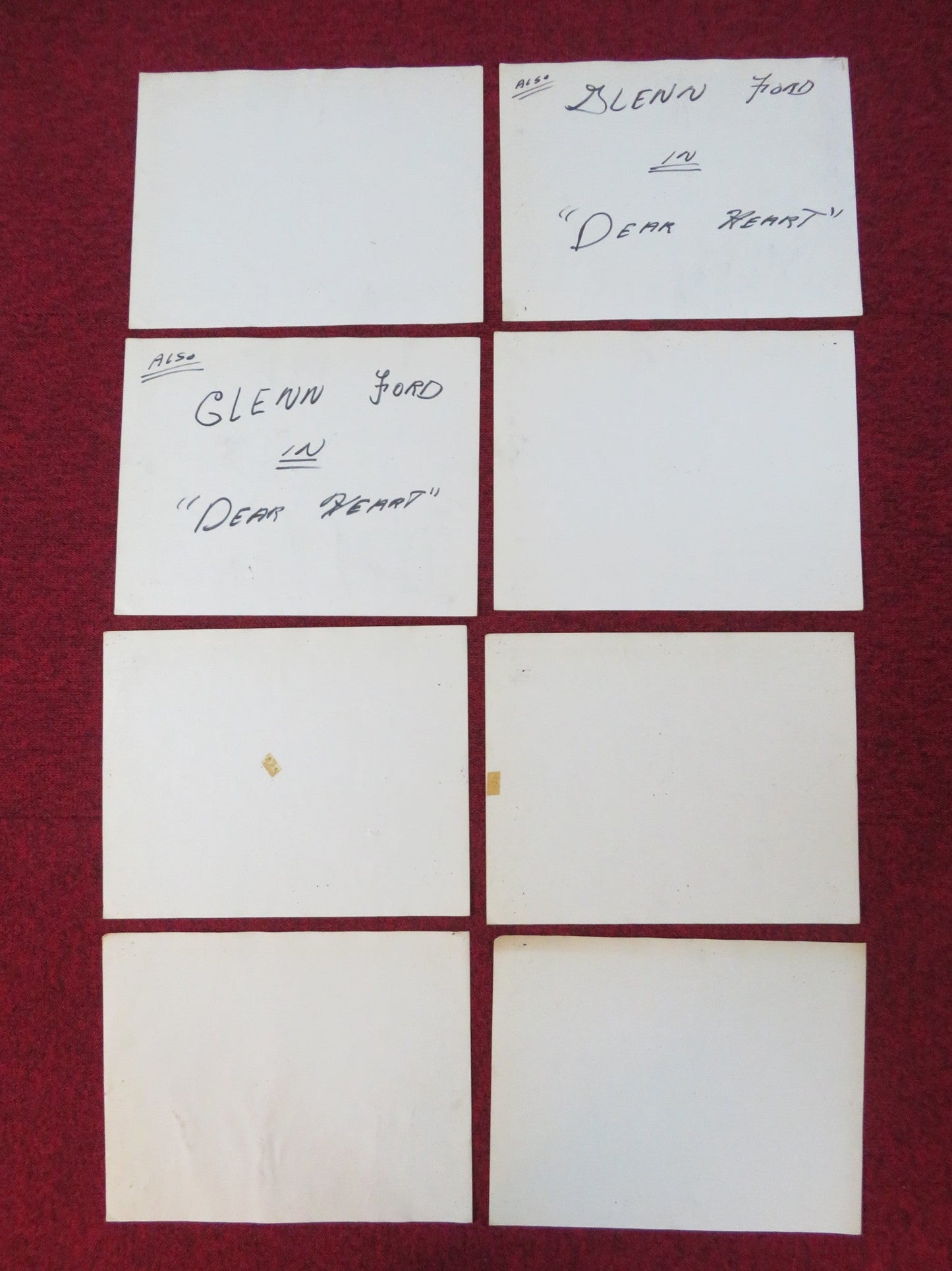 DR. CRIPPEN US LOBBY CARD FULL SET DONALD PLEASENCE SAMANTHA EGGAR 1964 Rendezvous Cinema Movie posters