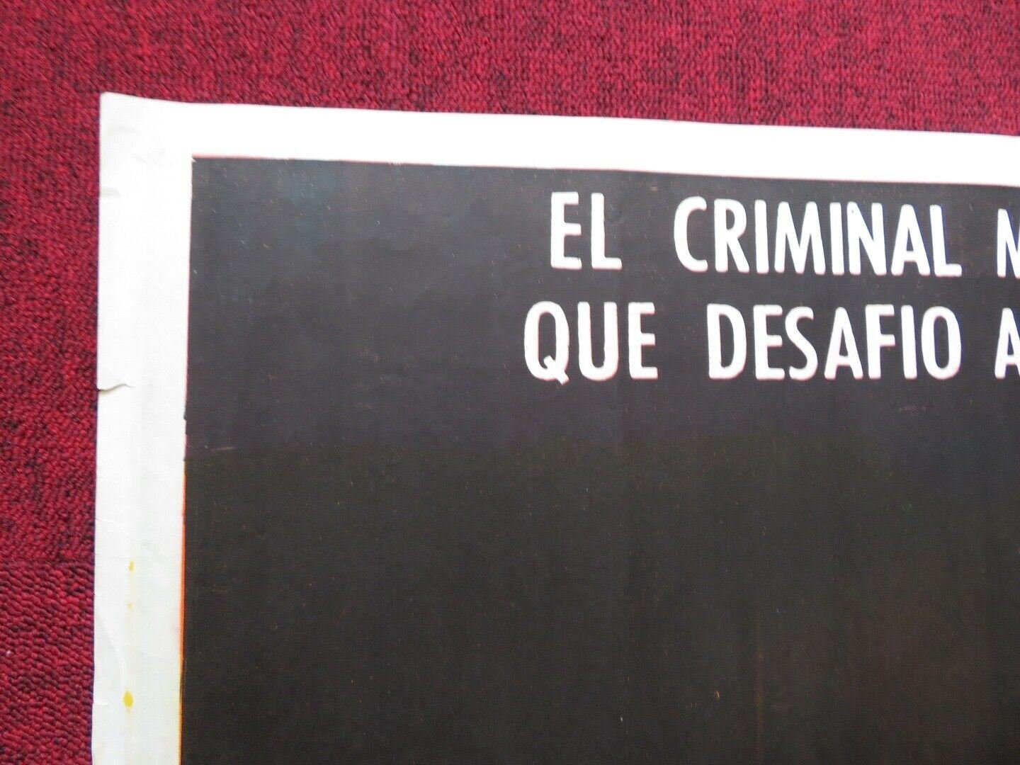 DR. JECKYLL AND SISTER HYDE FOLDED SPANISH ONE SHEET POSTER 29" X 43.5" 1971 - Rendezvous Cinema