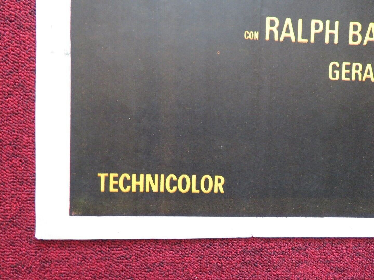 DR. JECKYLL AND SISTER HYDE FOLDED SPANISH ONE SHEET POSTER 29" X 43.5" 1971 - Rendezvous Cinema