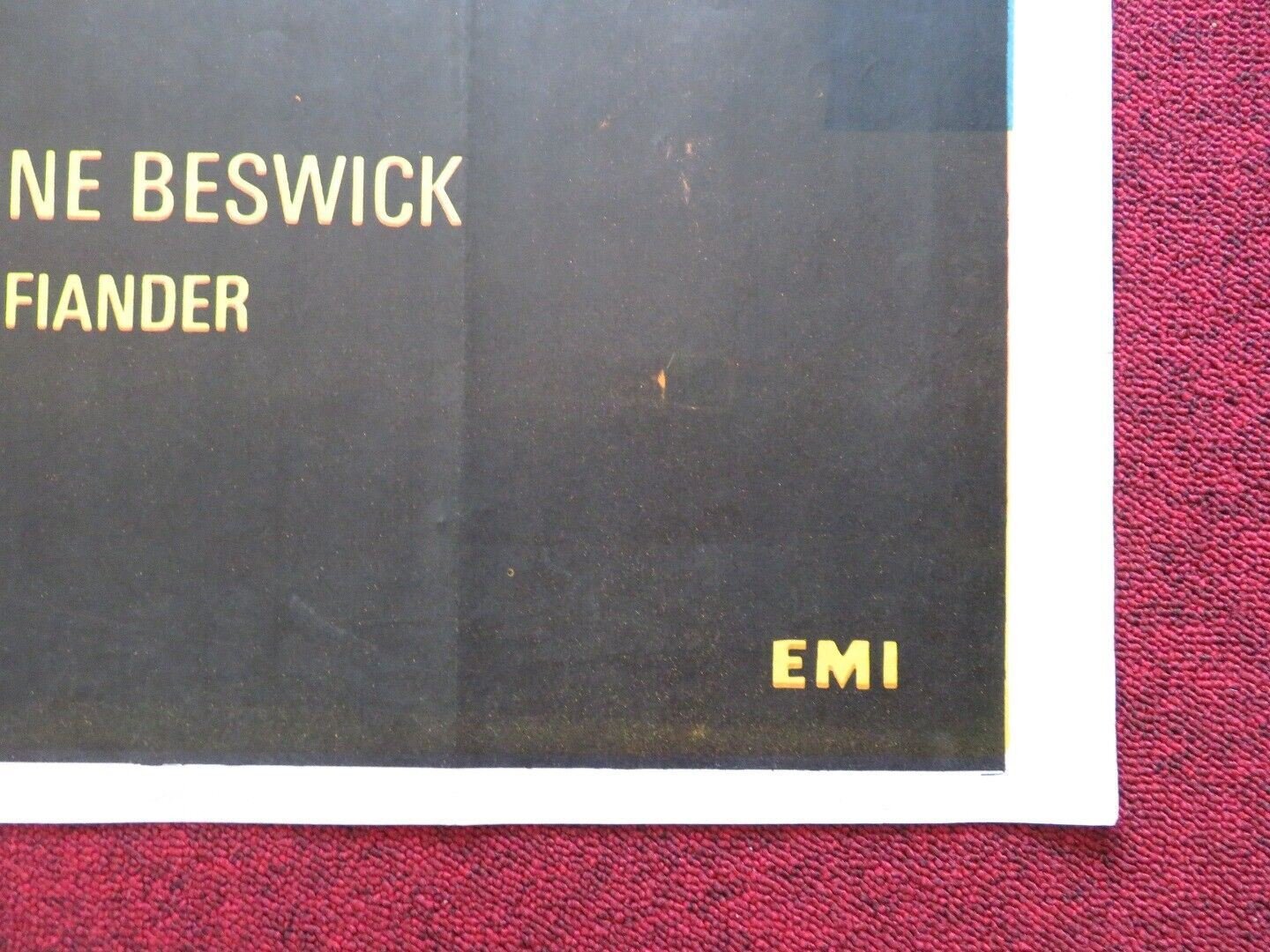 DR. JECKYLL AND SISTER HYDE FOLDED SPANISH ONE SHEET POSTER 29" X 43.5" 1971 - Rendezvous Cinema