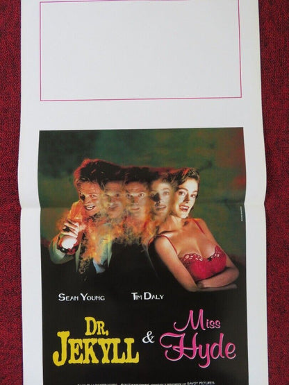 DR. JEKYLL AND MS. HYDE ITALIAN LOCANDINA (27.5"x13") POSTER TIM DALY 1996 Movie posters