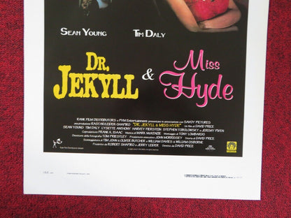 DR. JEKYLL AND MS. HYDE ITALIAN LOCANDINA (27.5"x13") POSTER TIM DALY 1996 Movie posters