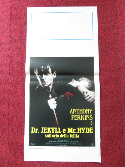 DR. JEKYLL E MR. HYDE ITALIAN LOCANDINA POSTER ANTHONY PERKINS G. BARBER 1989 Rendezvous Cinema Movie posters
