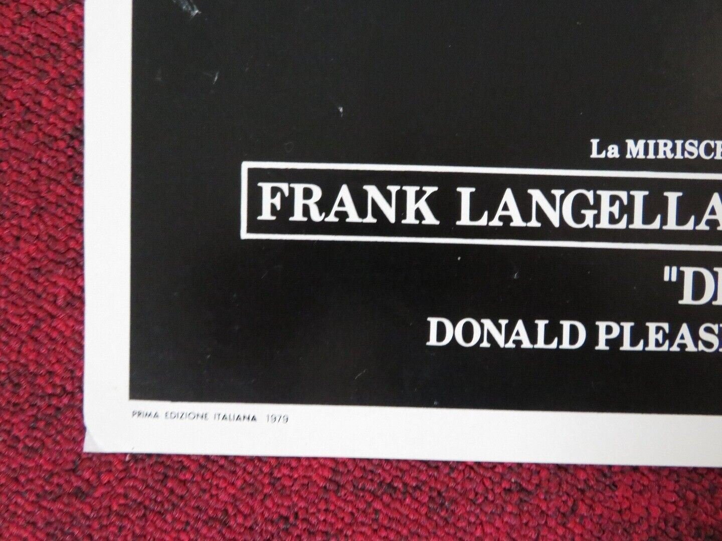 DRACULA - 1 ITALIAN FOTOBUSTA POSTER FRANK LANGELLA LAURENCE OLIVIER 1979 Movie posters