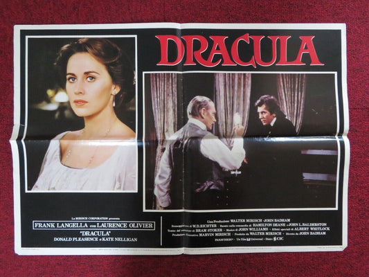 DRACULA - 8 ITALIAN FOTOBUSTA POSTER FRANK LANGELLA JAN FRANCIS 1979 Movie posters