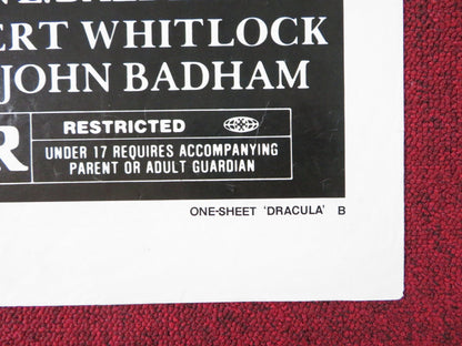 DRACULA FOLDED US ONE SHEET POSTER FRANK LANGELLA LAURENCE OLIVER 1979 Rendezvous Cinema Movie posters