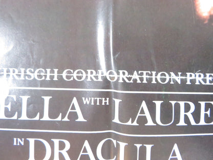 DRACULA FOLDED US ONE SHEET POSTER FRANK LANGELLA LAURENCE OLIVER 1979 Rendezvous Cinema Movie posters