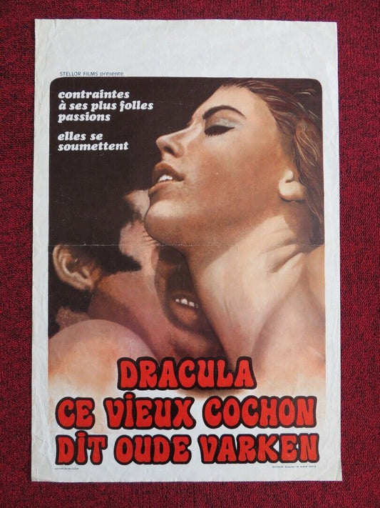 DRACULA THE DIRTY OLD MAN BELGIUM (14.5"x 21.5") POSTER VINCE KELLEY ANN HOLLIS - Rendezvous Cinema