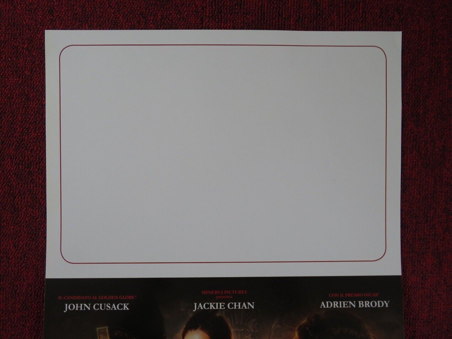 DRAGON BLADE ITALIAN LOCANDINA (26.5"x12.5") POSTER JACKIE CHAN 2015 Movie posters