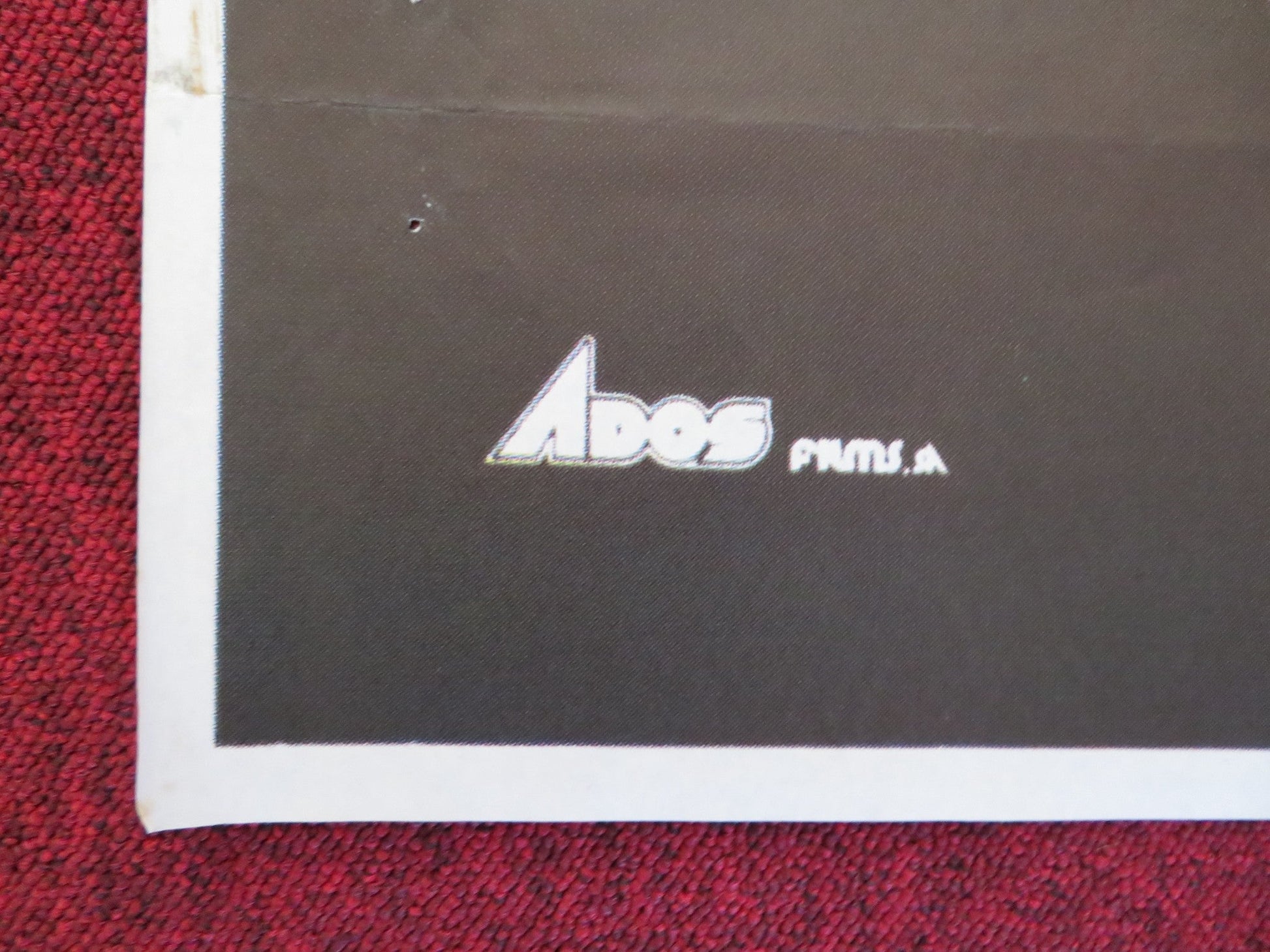 DRAGON GORDO / ENTER THE FAT DRAGON FOLDED SPANISH POSTER SAMMO HUNG 1978 Rendezvous Cinema Movie posters