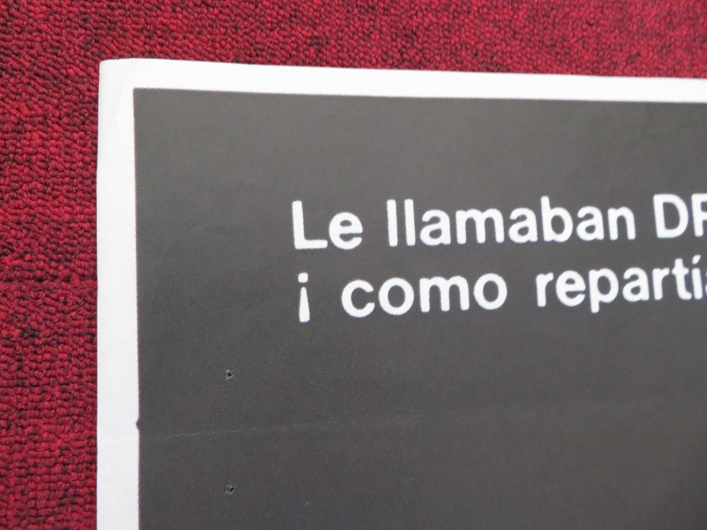 DRAGON GORDO / ENTER THE FAT DRAGON FOLDED SPANISH POSTER SAMMO HUNG 1978 Rendezvous Cinema Movie posters